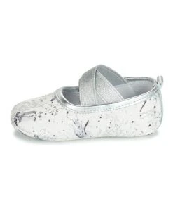 Chaussures Fille Chaussons Citrouille et Compagnie JERIFOU Gris libellule -Martina Magasin Soldes 12100829 500 D