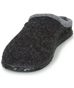 Chaussures Chaussons Giesswein DANNHEIM Anthracite -Martina Magasin Soldes 12202 500 C