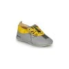 Chaussures Garçon Chaussons Catimini CALINOU Gris / Jaune -Martina Magasin Soldes 15080333 500 A