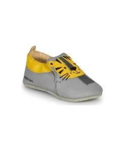 Chaussures Garçon Chaussons Catimini CALINOU Gris / Jaune