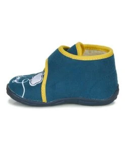Chaussures Garçon Chaussons GBB OKANDI Bleu / jaune -Martina Magasin Soldes 15083617 500 D