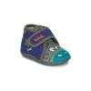 Chaussures Garçon Chaussons GBB NASTRIANO Bleu / Gris -Martina Magasin Soldes 15150084 500 A
