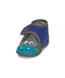 Chaussures Garçon Chaussons GBB NASTRIANO Bleu / Gris -Martina Magasin Soldes 15150084 500 C
