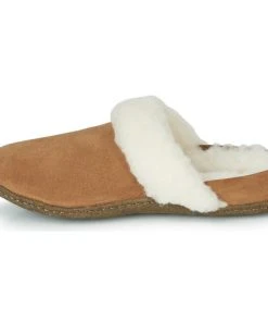 Chaussures Femme Chaussons Sorel NAKISKA SLIDE II Camel -Martina Magasin Soldes 15198743 500 D
