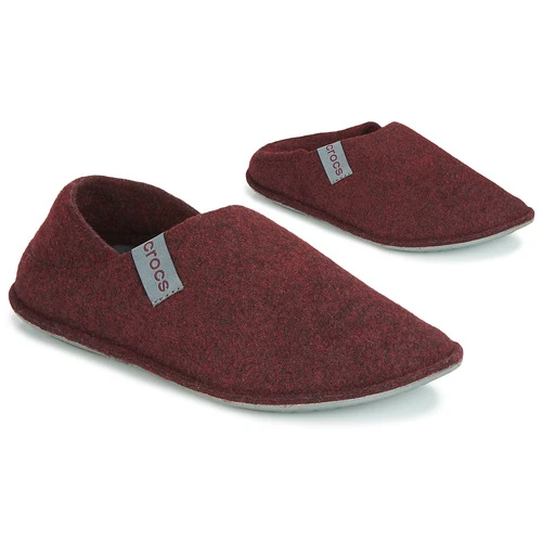 Chaussures Chaussons Crocs CLASSIC CONVERTIBLE SLIPPER Bordeaux / gris -Martina Magasin Soldes 15463636 500 A