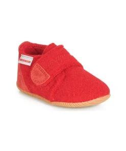 Chaussures Enfant Chaussons Giesswein OBERSTAUFFEN Rouge