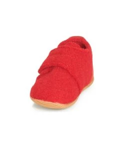 Chaussures Enfant Chaussons Giesswein OBERSTAUFFEN Rouge -Martina Magasin Soldes 15513896 500 C