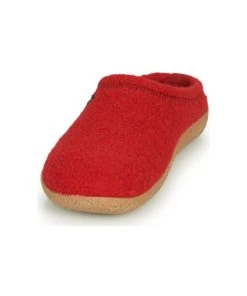 Chaussures Chaussons Giesswein VEITSCH Rouge -Martina Magasin Soldes 15513900 500 C