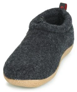 Chaussures Chaussons Giesswein VENT Anthracite -Martina Magasin Soldes 15513905 500 C