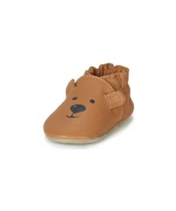 Chaussures Enfant Chaussons bébés Robeez SWEETY BEAR Camel -Martina Magasin Soldes 15705085 500 C