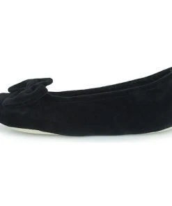 Chaussures Femme Chaussons Isotoner 95810 Noir -Martina Magasin Soldes 15823275 500 D