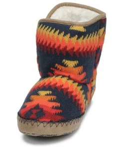 Chaussures Femme Chaussons Cool shoe DAKOTA Marine / Multicolore -Martina Magasin Soldes 15833603 500 C
