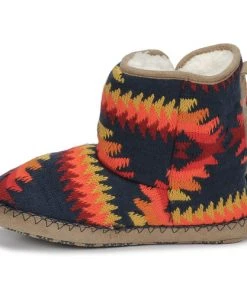 Chaussures Femme Chaussons Cool shoe DAKOTA Marine / Multicolore -Martina Magasin Soldes 15833603 500 D