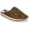 Chaussures Femme Chaussons Cool shoe HOME WOMEN Marron / Leopard -Martina Magasin Soldes 15833604 500 A
