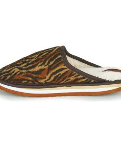 Chaussures Femme Chaussons Cool shoe HOME WOMEN Marron / Leopard -Martina Magasin Soldes 15833604 500 D