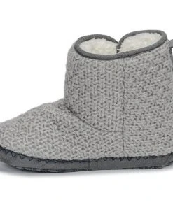 Chaussures Femme Chaussons Cool shoe DAKOTA Gris / blanc -Martina Magasin Soldes 16293645 500 D