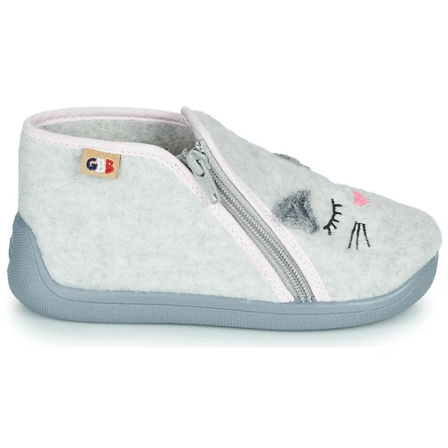 Chaussures Fille Chaussons GBB CORI Gris 4 Chaussures Fille Chaussons GBB CORI Gris – Image 2
