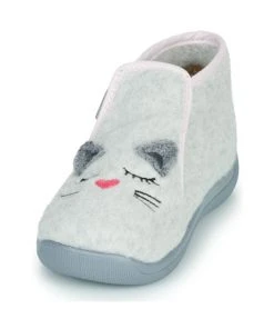 Chaussures Fille Chaussons GBB CORI Gris 8 Chaussures Fille Chaussons GBB CORI Gris -Martina Magasin Soldes 17239658 500 C