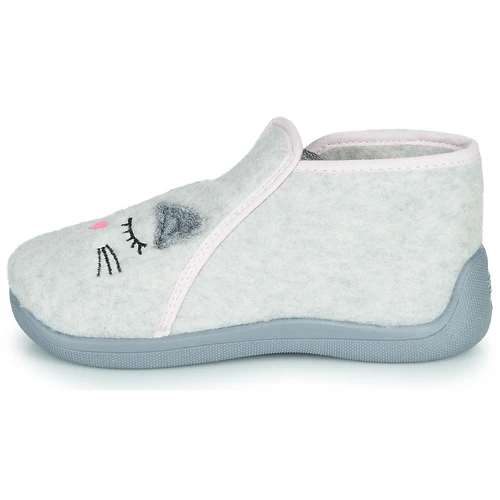 Chaussures Fille Chaussons GBB CORI Gris 6 Chaussures Fille Chaussons GBB CORI Gris – Image 4