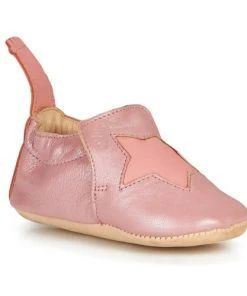 Chaussures Enfant Chaussons Easy Peasy BLUMOO ETOILE Rose