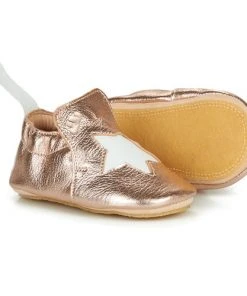 Chaussures Enfant Chaussons Easy Peasy BLUBLU ETOILE Rose Gold -Martina Magasin Soldes 17463206 500 C