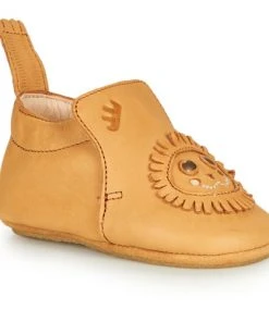 Chaussures Enfant Chaussons Easy Peasy BLUBLU LION Marron