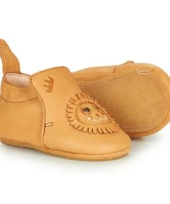 Chaussures Enfant Chaussons Easy Peasy BLUBLU LION Marron -Martina Magasin Soldes 17463212 500 C