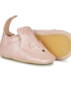 Chaussures Enfant Chaussons Easy Peasy BLUBLU CHAT Rose -Martina Magasin Soldes 17463214 500 C