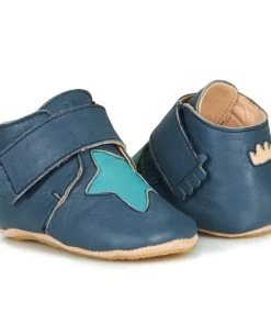 Chaussures Enfant Chaussons Easy Peasy KINY ETOILE Bleu -Martina Magasin Soldes 17463224 500 D