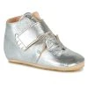 Chaussures Fille Chaussons Easy Peasy KINY CHAT Argenté -Martina Magasin Soldes 17463226 500 A