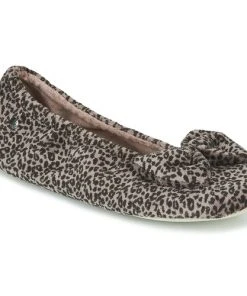Chaussures Femme Chaussons Isotoner 97209 Léopard