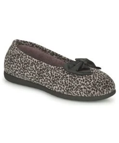 Chaussures Femme Chaussons Isotoner 97261 Léopard