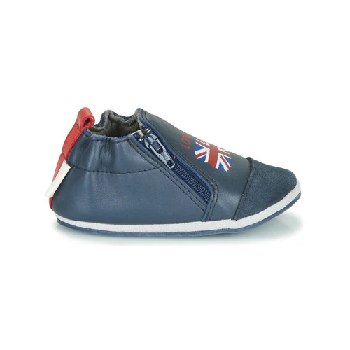 Chaussures Enfant Chaussons Robeez LONDON FLAG Marine 4 Chaussures Enfant Chaussons Robeez LONDON FLAG Marine – Image 2