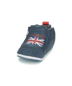 Chaussures Enfant Chaussons Robeez LONDON FLAG Marine 8 Chaussures Enfant Chaussons Robeez LONDON FLAG Marine -Martina Magasin Soldes 17715990 500 C