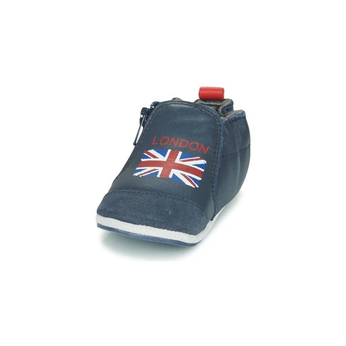 Chaussures Enfant Chaussons Robeez LONDON FLAG Marine 5 Chaussures Enfant Chaussons Robeez LONDON FLAG Marine – Image 3