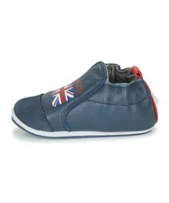 Chaussures Enfant Chaussons Robeez LONDON FLAG Marine 9 Chaussures Enfant Chaussons Robeez LONDON FLAG Marine -Martina Magasin Soldes 17715990 500 D