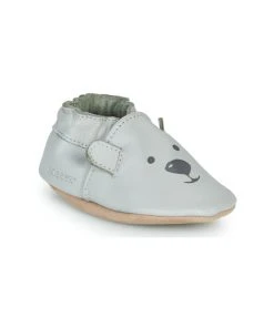 Chaussures Enfant Chaussons bébés Robeez SWEETY BEAR Gris