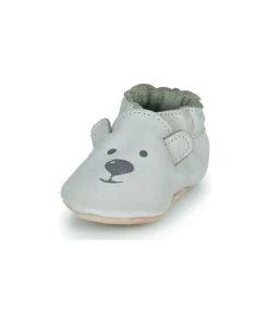 Chaussures Enfant Chaussons bébés Robeez SWEETY BEAR Gris -Martina Magasin Soldes 17716000 500 C