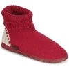 Chaussures Femme Chaussons Giesswein FREIBURG Rouge -Martina Magasin Soldes 17817044 500 A