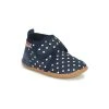 Chaussures Fille Chaussons Giesswein STANS Marine / Blanc