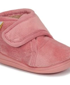 Chaussures Fille Chaussons Citrouille et Compagnie HALI Vieux rose