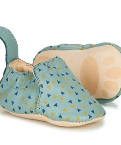 Chaussures Enfant Chaussons Easy Peasy BLUMOO Bleu -Martina Magasin Soldes 18333683 500 C