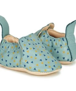 Chaussures Enfant Chaussons Easy Peasy BLUMOO Bleu -Martina Magasin Soldes 18333683 500 D
