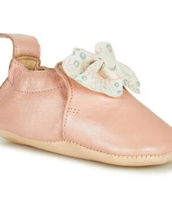 Chaussures Fille Chaussons Easy Peasy BLUMOO NOEUD Rose