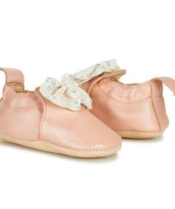 Chaussures Fille Chaussons Easy Peasy BLUMOO NOEUD Rose -Martina Magasin Soldes 18333696 500 D