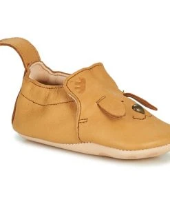 Chaussures Enfant Chaussons Easy Peasy BLUMOO CHIEN Cognac