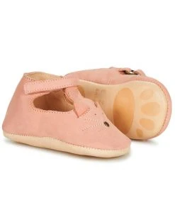 Chaussures Fille Chaussons Easy Peasy LOULOU CHAT Rose -Martina Magasin Soldes 18333763 500 C
