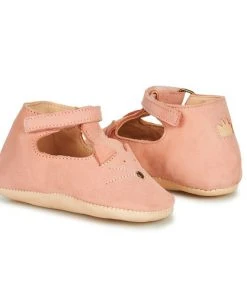 Chaussures Fille Chaussons Easy Peasy LOULOU CHAT Rose -Martina Magasin Soldes 18333763 500 D