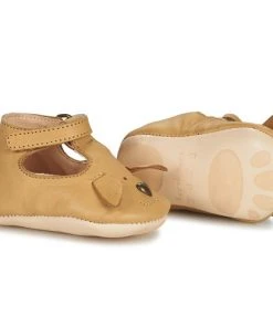 Chaussures Enfant Chaussons Easy Peasy LOULOU CHIEN Marron -Martina Magasin Soldes 18333764 500 C