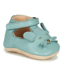 Chaussures Enfant Chaussons Easy Peasy LOULOU MOUSE Bleu